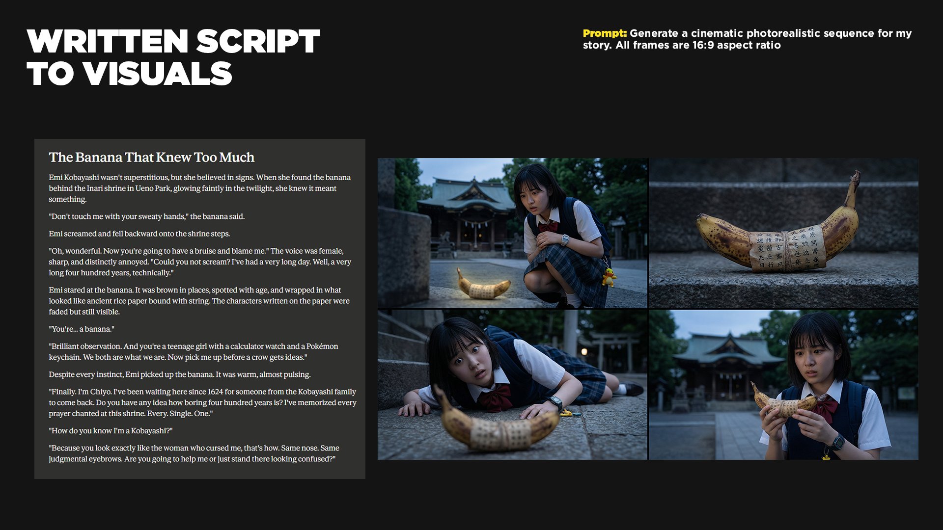 Script vers storyboard