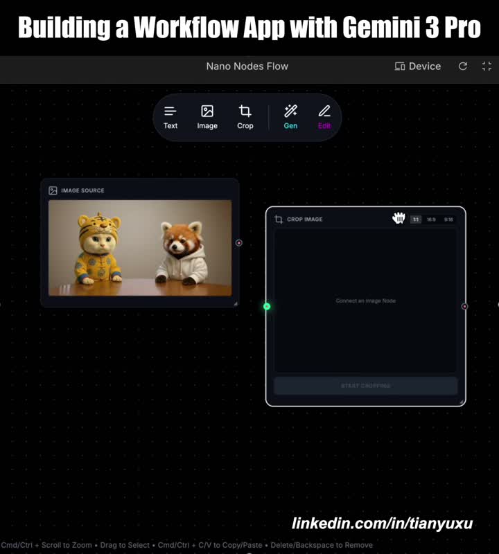Vibe-coder une app de workflow nodal en 10 minutes avec Gemi