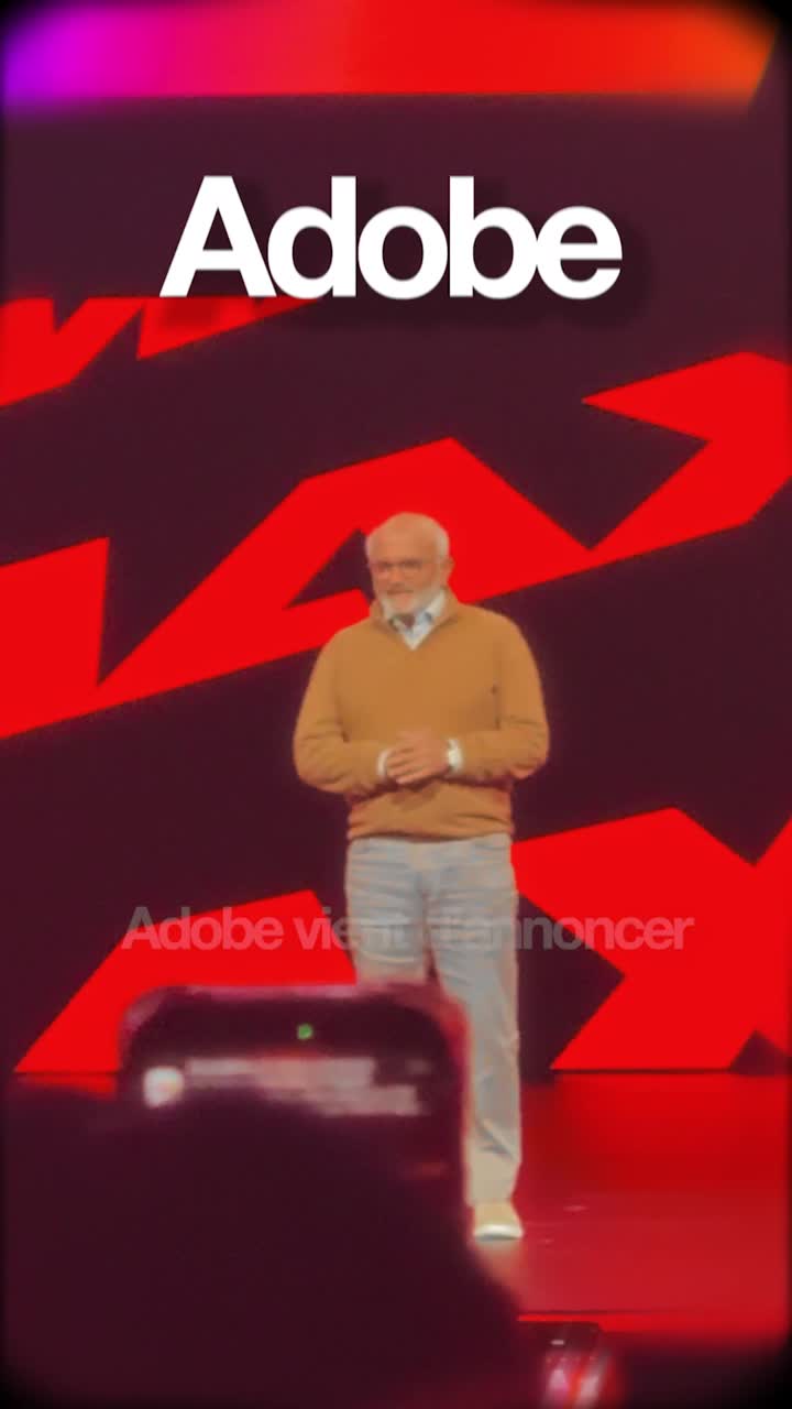 Adobe Max nouveautés IA (Nicolas Cubi)