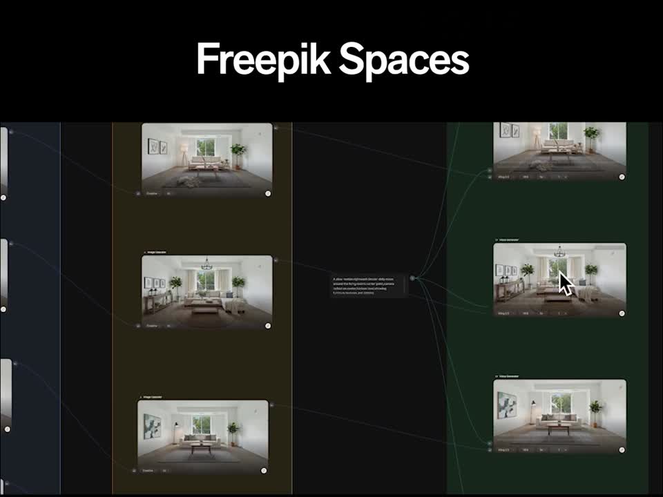 Freepik Spaces — premier test (Sébastien Jefferies)
