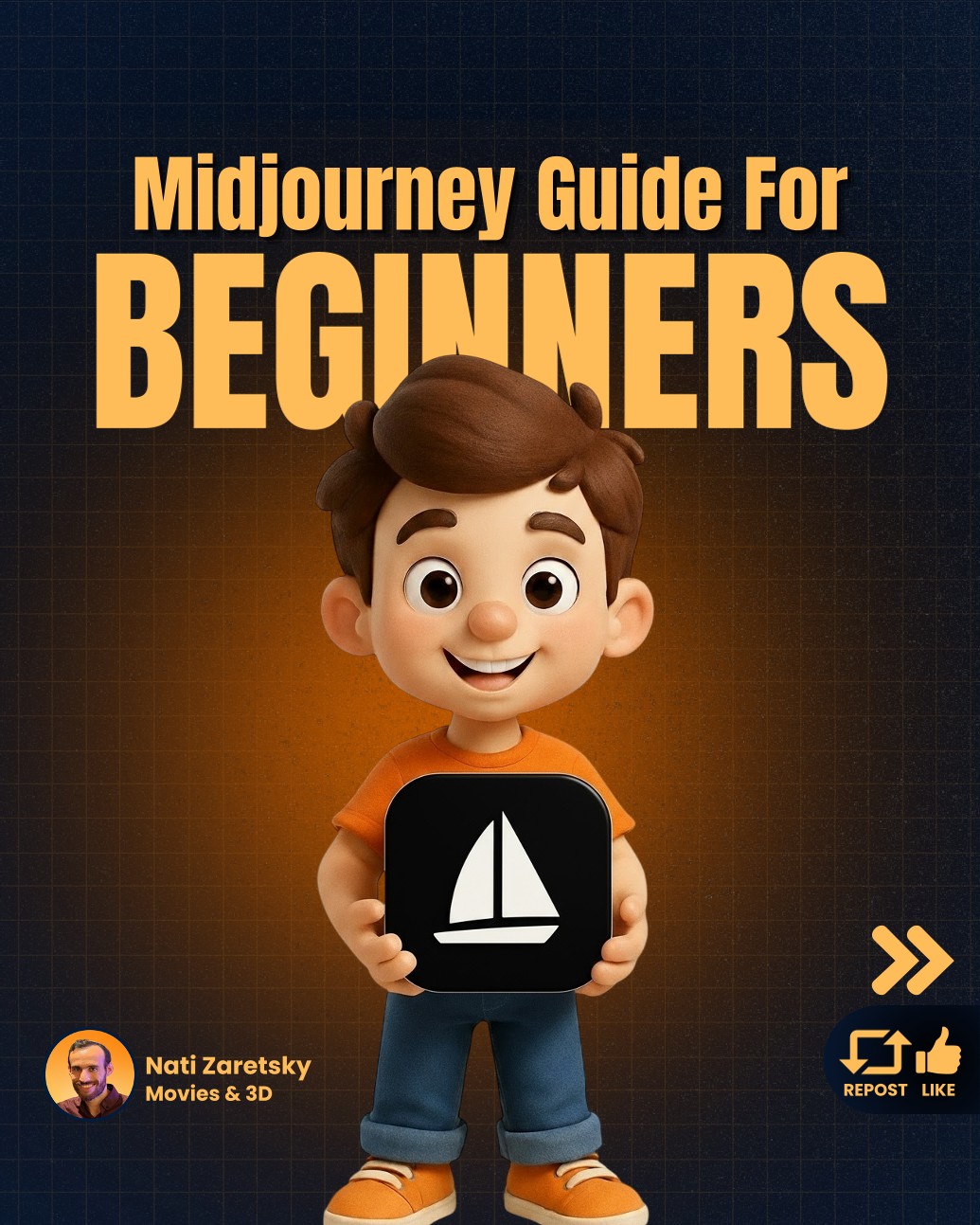 Midjourney Guide for Beginners — couverture
