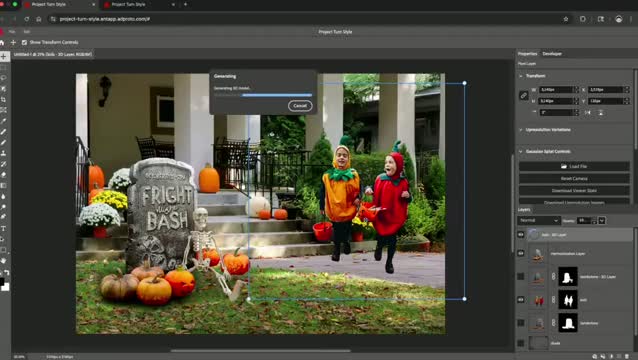 Project TurnStyle — démo Halloween
