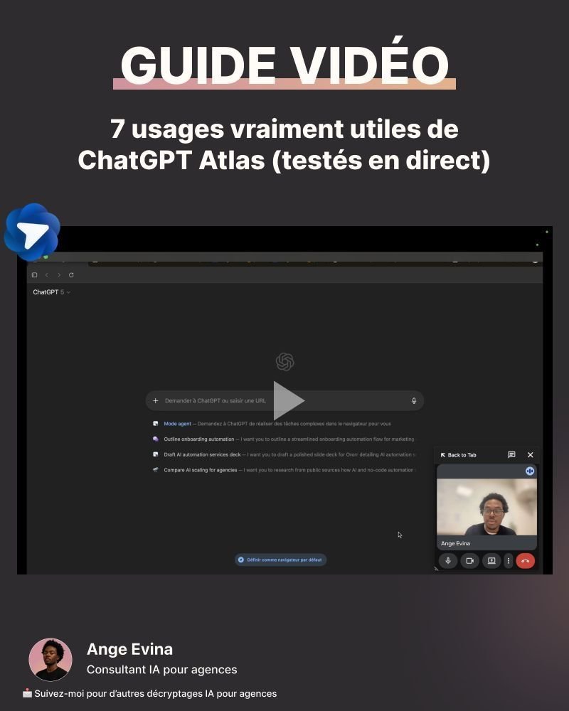 ChatGPT Atlas cas usage agent mode