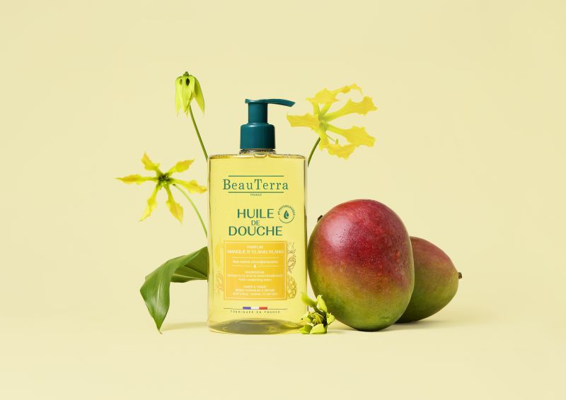 BeauTerra — refonte de la gamme Huiles de Douche (formule, t