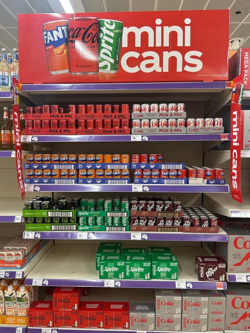 Coca-Cola — Format mini-can 200ml multipack