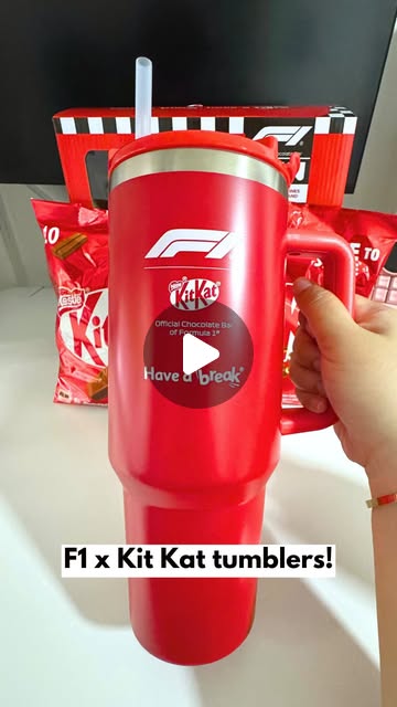 Kit Kat F1 tumbler 1