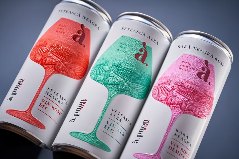 Glass Ceiling — le vin en canette embossée premium