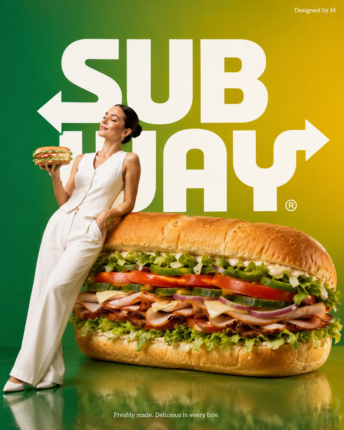 Subway AI ad