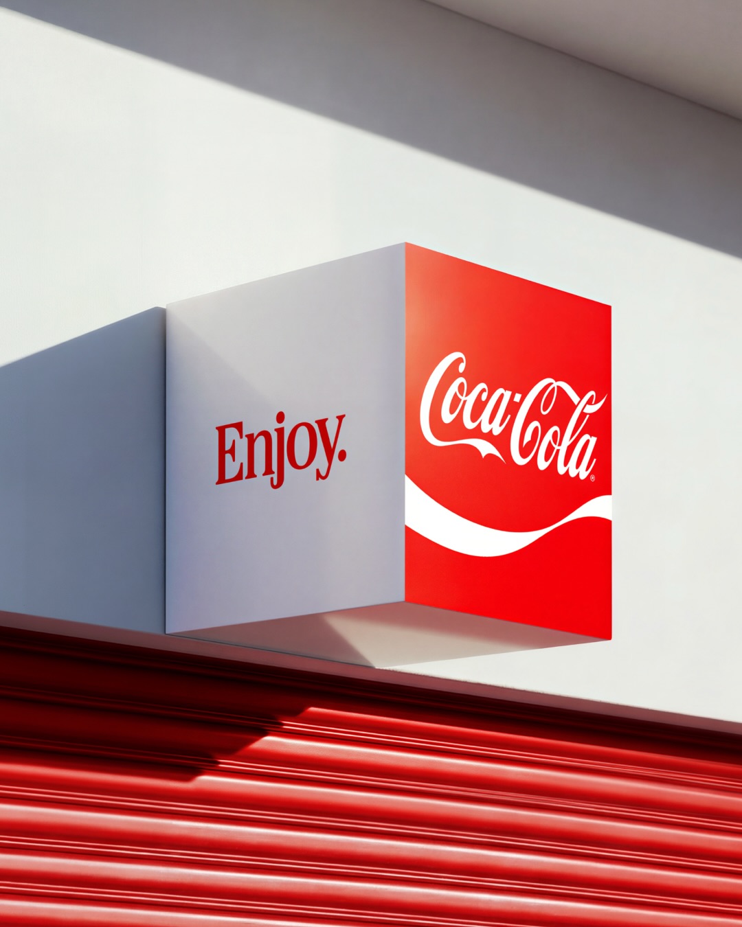 Coca-Cola — post officiel de l'agence JKR sur le rebrand 2