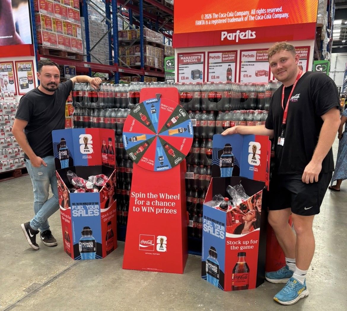Parfetts x Coca-Cola Europacific Partners — activation Big Ticket & Parfest Trade Week 2