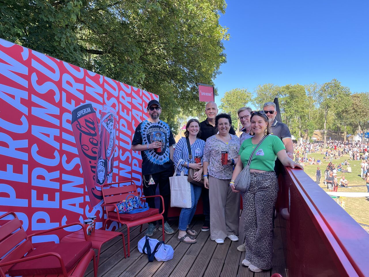 Coca-Cola SuperCan — tournée de sampling sur 5 festivals français 3