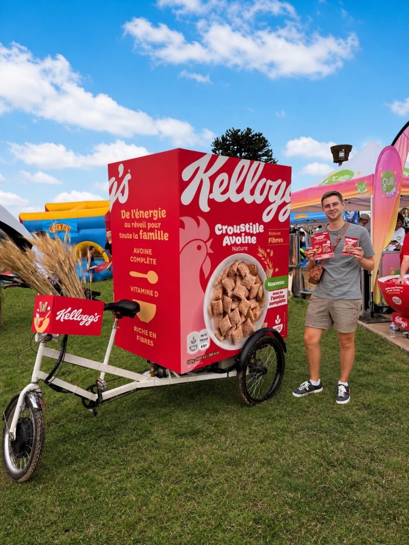 Kellogg's Croustille Avoine — tournée d'échantillonnage estivale 1