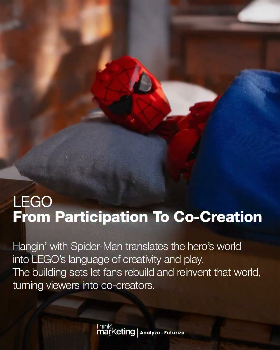 LEGO × Spider-Man — de la participation à la co-création