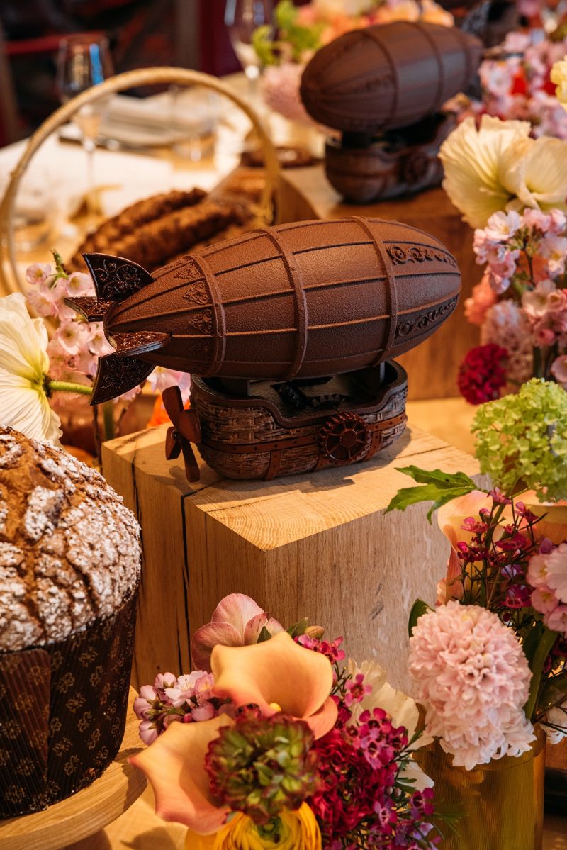 Maison Cheval Blanc — photographie chocolat de Pâques
