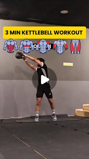 4 exercices kettlebell — haut du corps sans salle