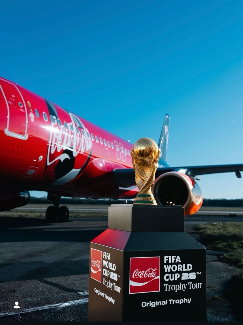 Coca-Cola — 2026 FIFA World Cup Trophy Tour (kickoff)