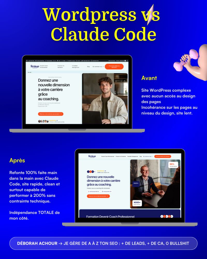 « WordPress m'a fait perdre des années » — débat stack Next.