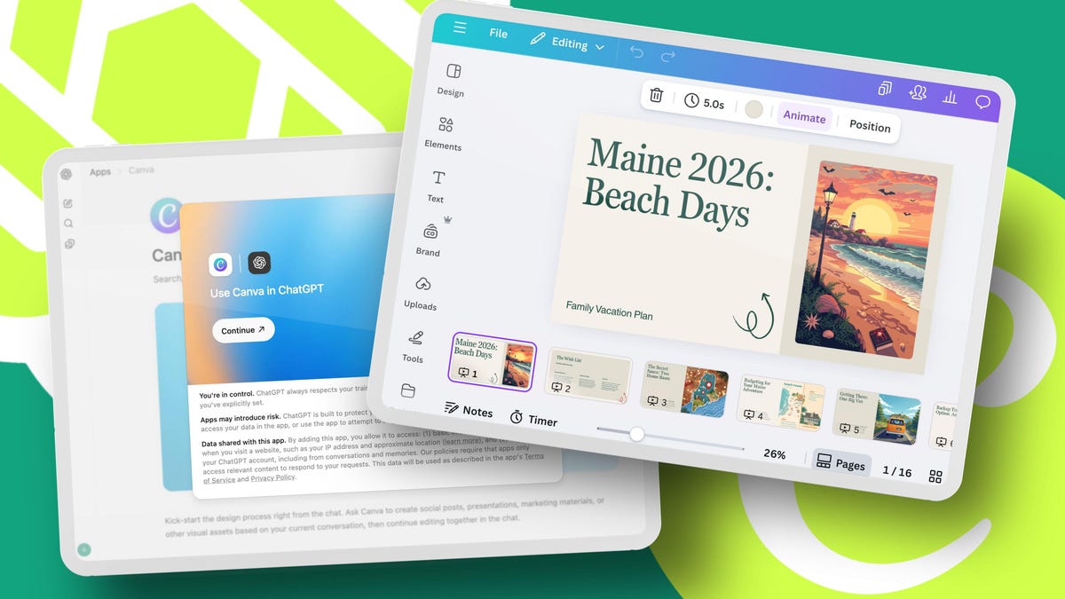 Canva dans ChatGPT : monter une présentation en quelques min