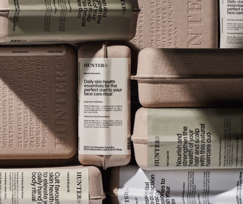 « Greens the new gold » — matériaux durables en beauté de lu