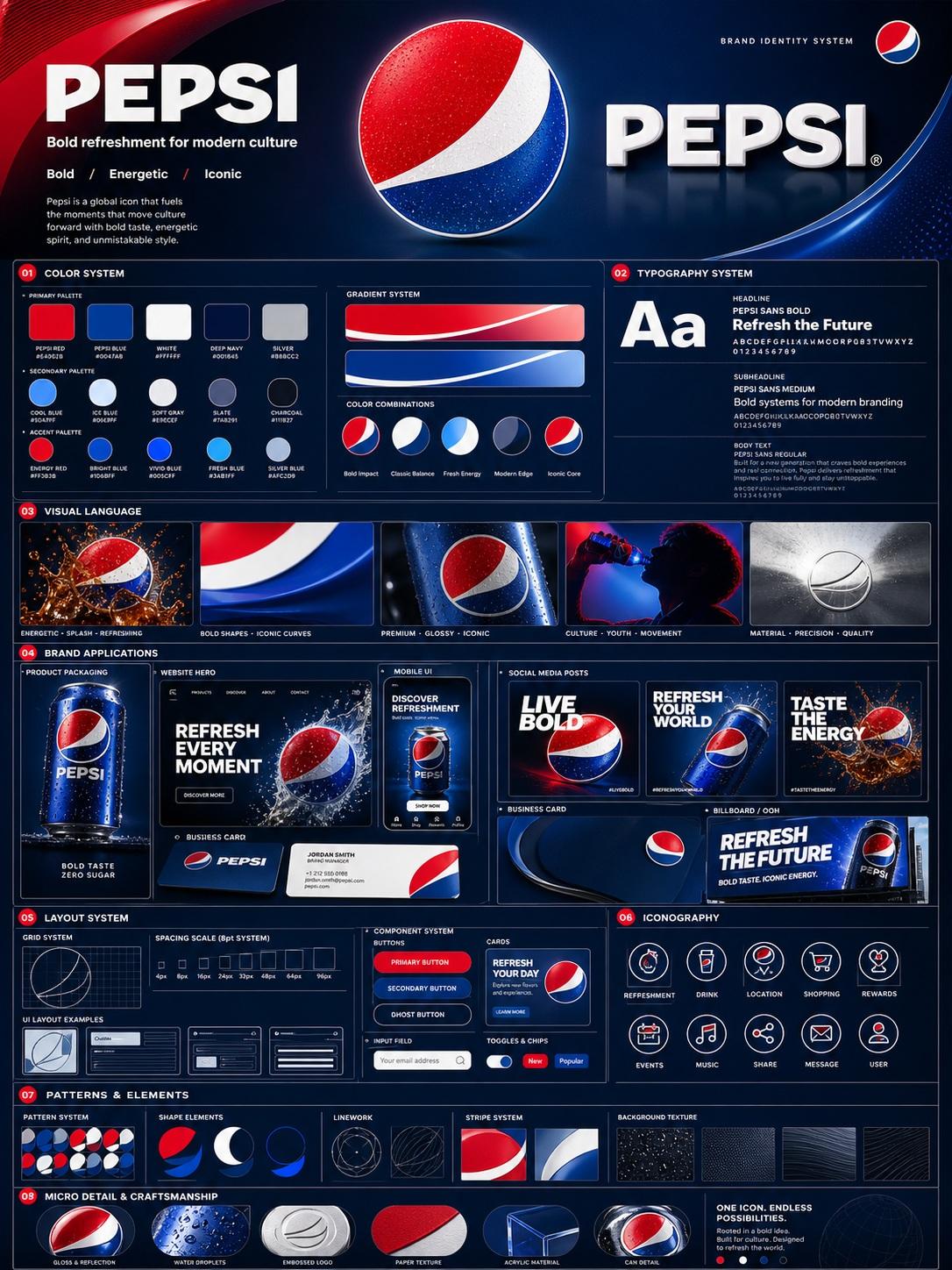 Poster de brand identity system complet — prompt GPT Image 2