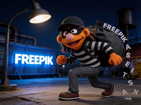 Freepik — « les prompts derrière ce contenu viral » (Google 