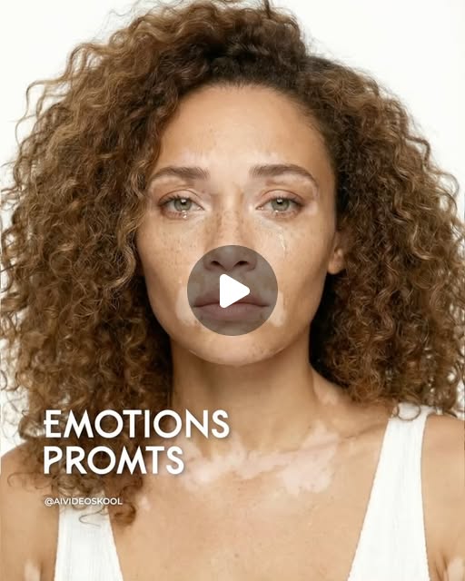 Prompts d'émotion pour portraits IA — 2 comptes (aivideoskoo