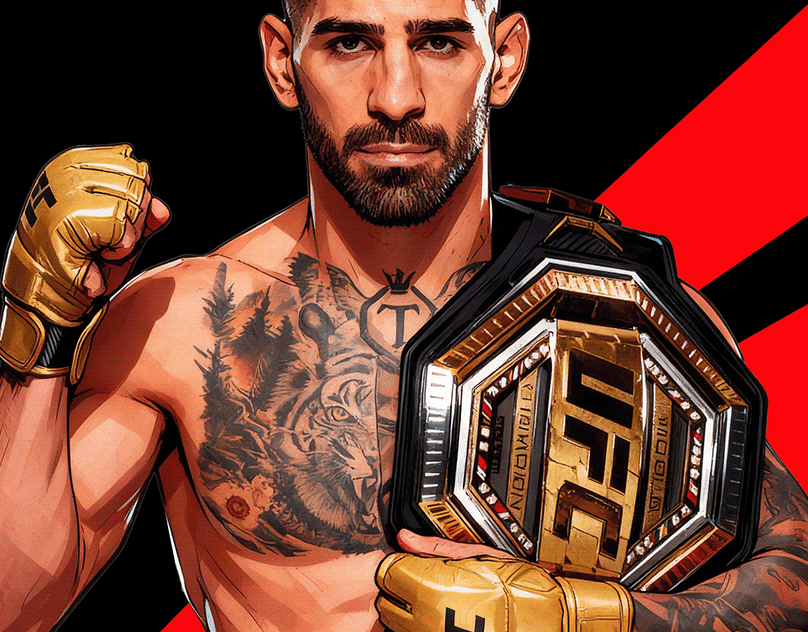 UFC « Pound 4 Pound Top Rank » — illustrations IA en motion 