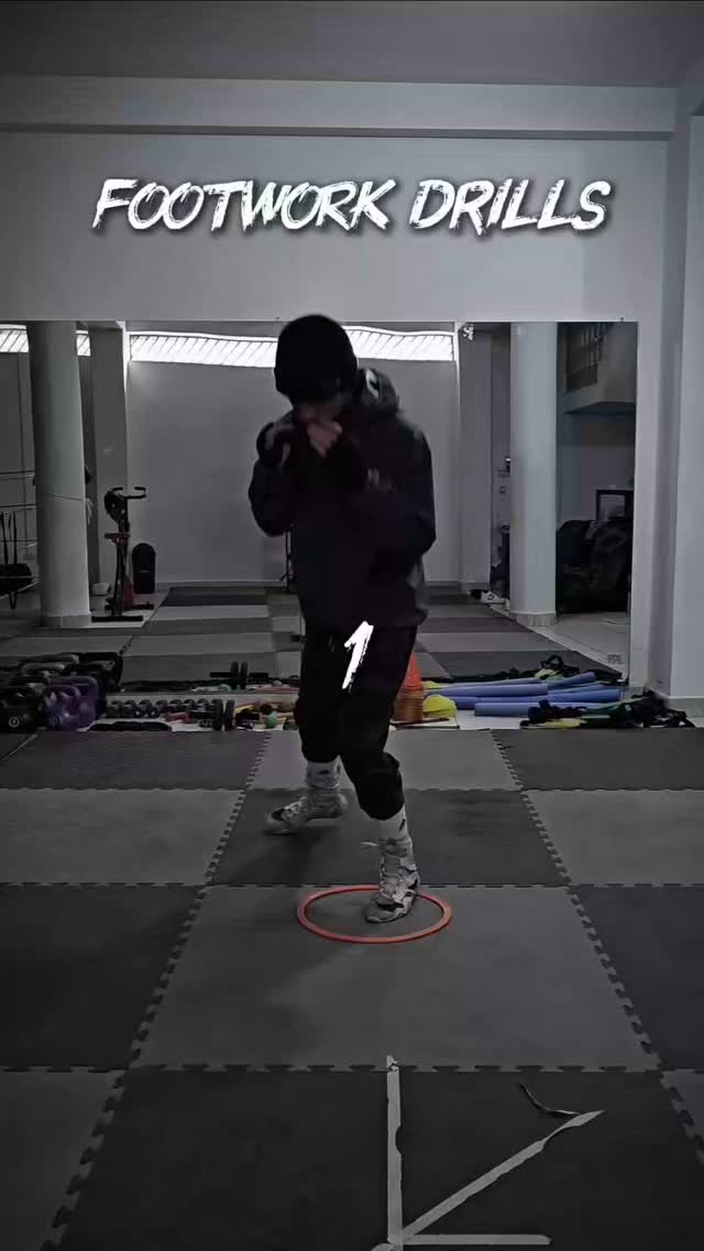 Boxe — drills de jeu de jambes (marwil_walid)