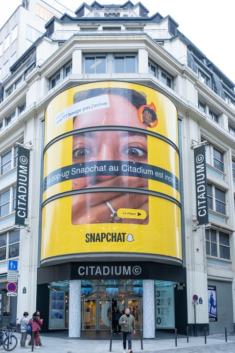 Snapchat AR transforme Citadium en expérience shopping — visuel 2