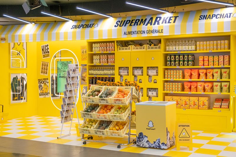 Snapchat AR transforme Citadium en expérience shopping