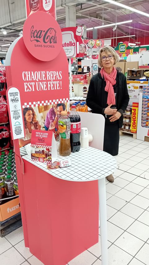 TF Meals — animation dégustation à l'Hyper U de Nieppe