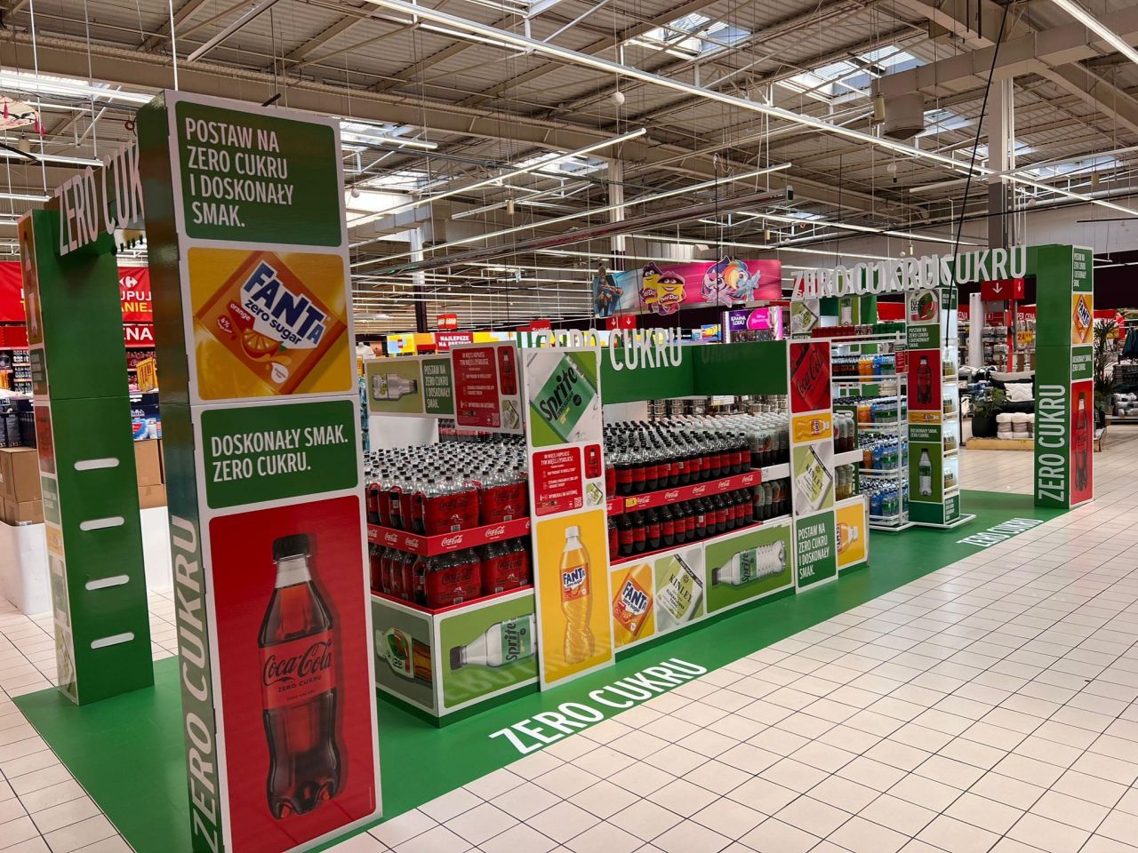 Coca-Cola Zero Sugar — activation 360° Pologne & pays baltes