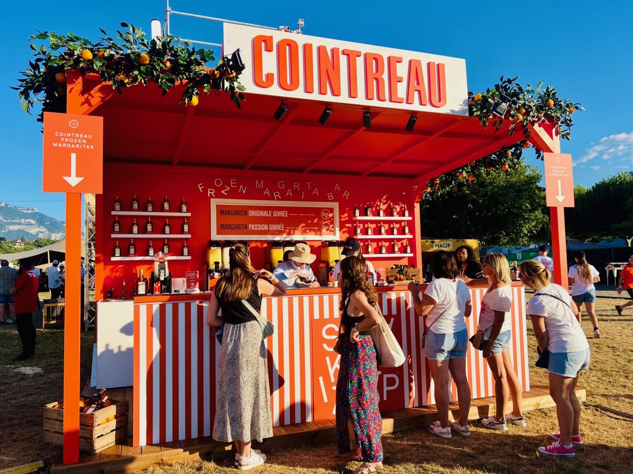 Cointreau — cabane au festival Musilac
