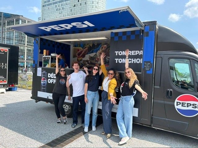 Pepsi — foodtruck tournée street marketing