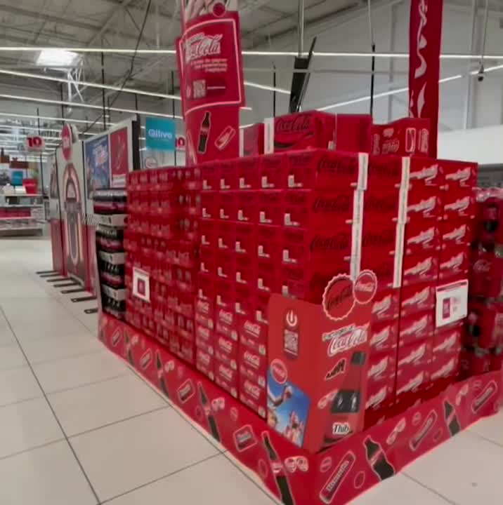 TF Share a Coke — mise en avant en rayon