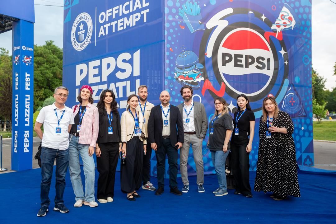 Pepsi Ouzbékistan records Guinness