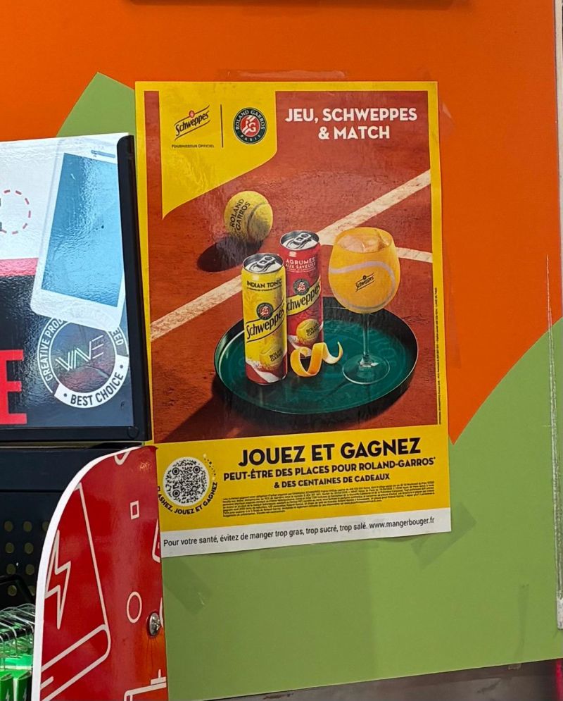 Temps fort Schweppes (Suntory)