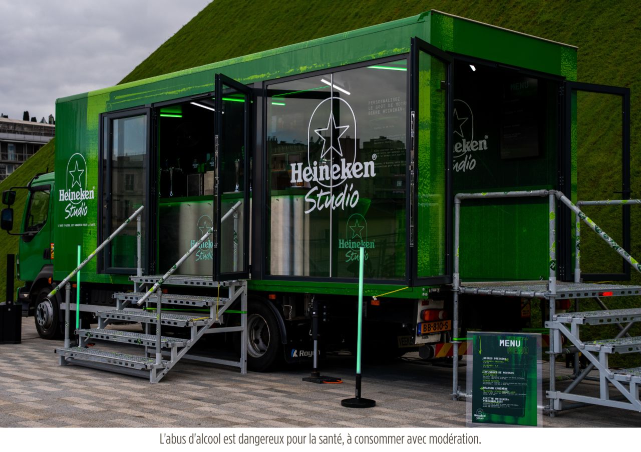 XP Heineken studio truck
