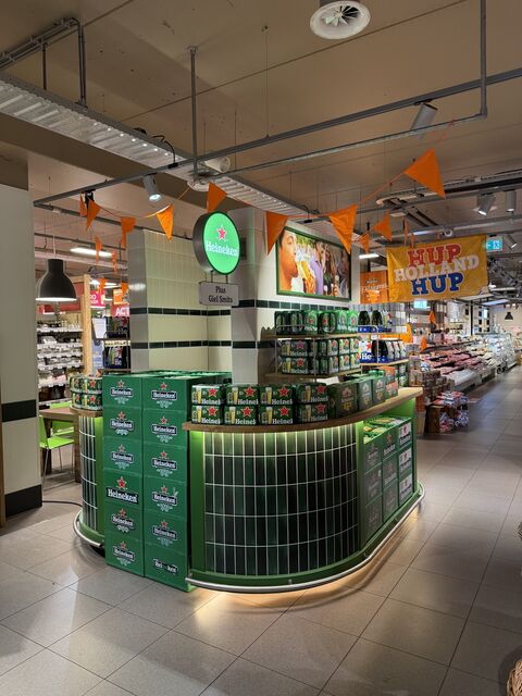 Heineken — PLV de bar sur mesure