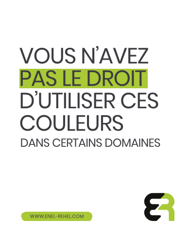 Les couleurs de marque « interdites » (couleurs déposées)