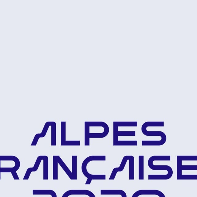 Magnifique branding jeux olympiques Alpes 2030