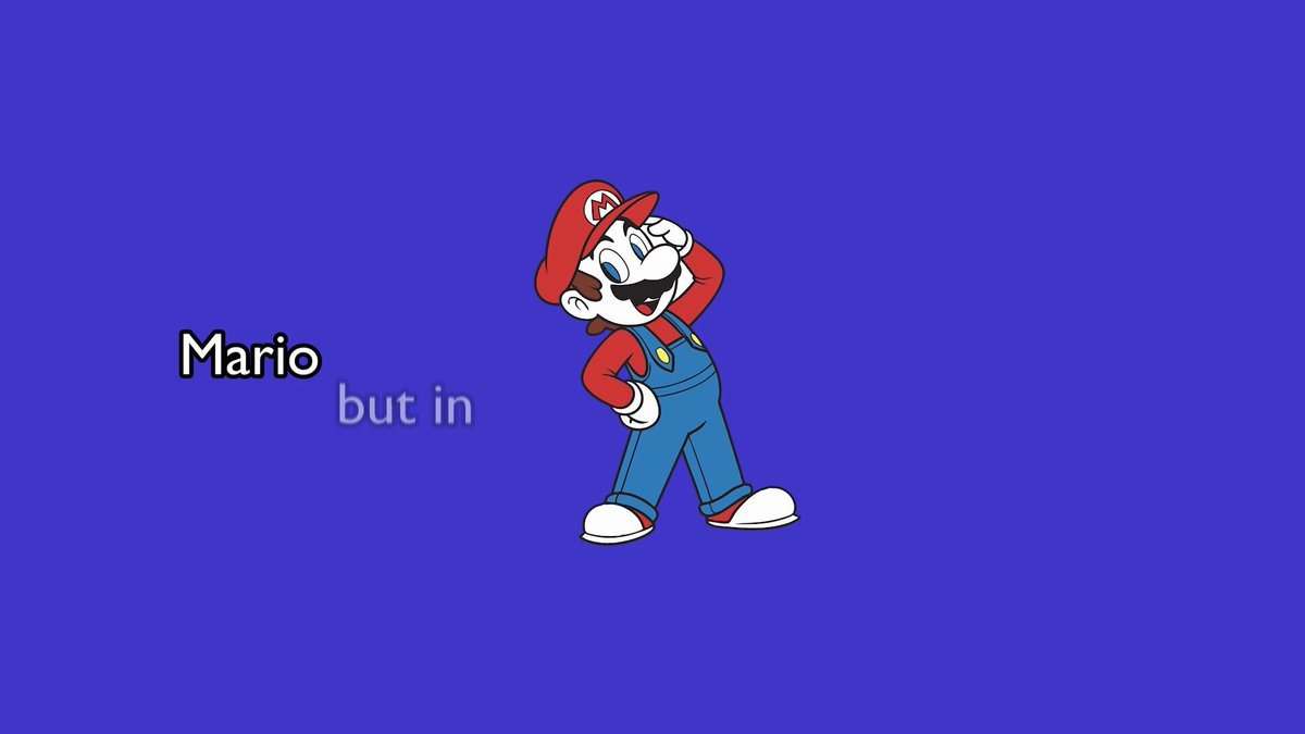 Recraft — mashup Mario x Gotham (Batman)