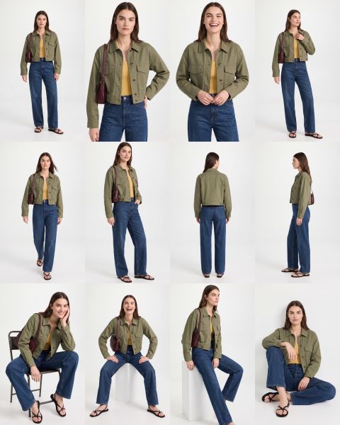 Pose modèle IA — visuel 2