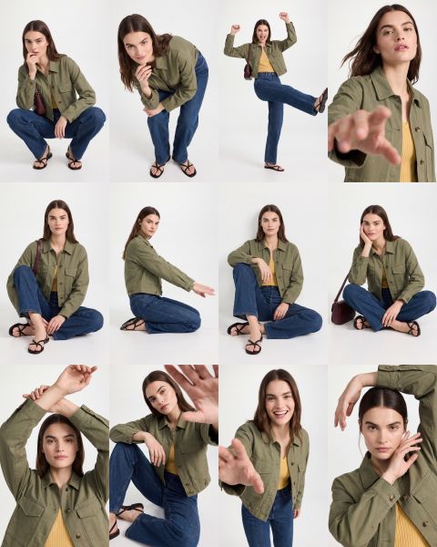 Pose modèle IA — visuel 3