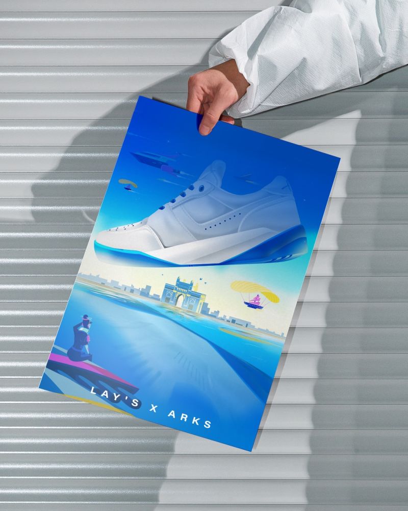 Illustration collector — packaging Lay's