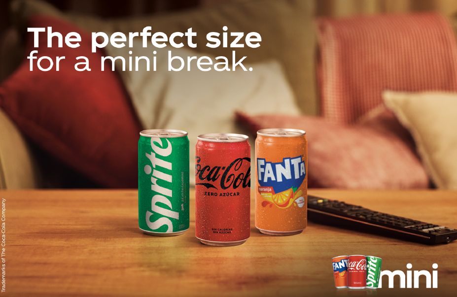 Format « mini cans » pour la pause (« mini break »)