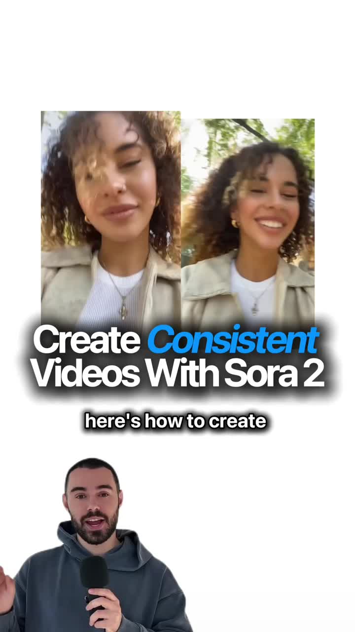 Vidéos cohérentes avec la timeline Sora 2