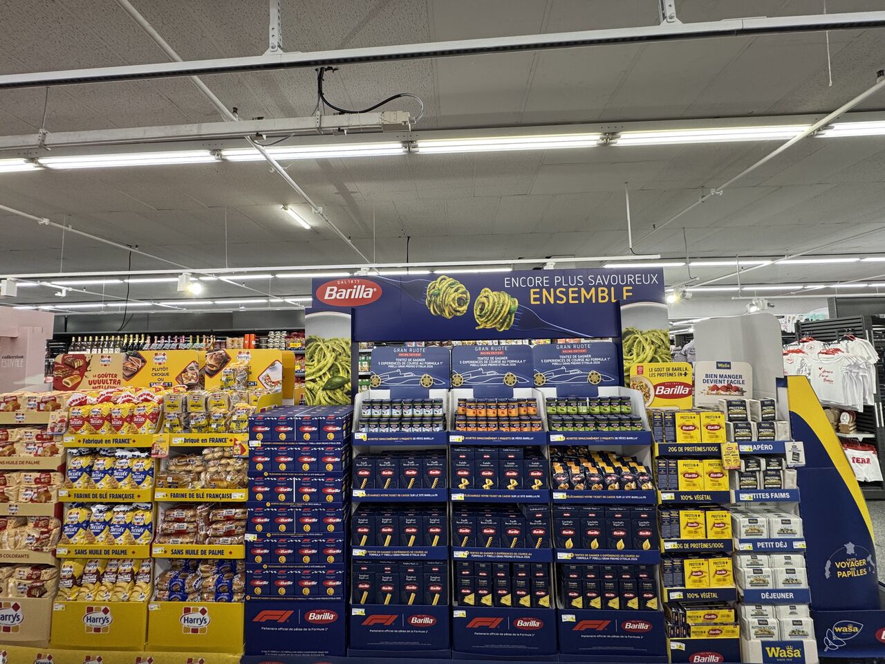 PLV TGV Barilla bien sympa