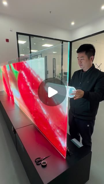 Film leds screen